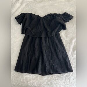 Black Off-Shoulder Dress